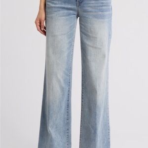 Democracy high waist wide leg jeans